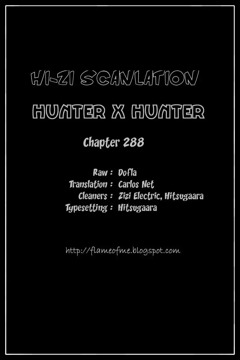 Hunter x Hunter Chapter 288 18